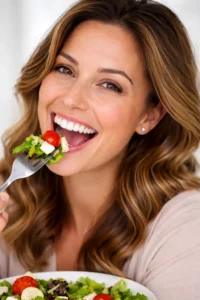 "eating with dental implants vs dentures – what to expect"