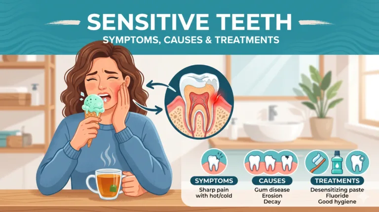 Sensitive Teeth — Symptoms, Causes and Treatments