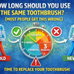 how long should you use the same toothbrush