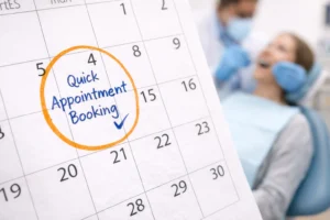 "quick dental appointments in India for NRIs visiting home"