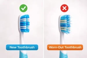 "old vs new toothbrush – when should you replace your toothbrush"